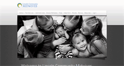 Desktop Screenshot of lincolnmidwives.com